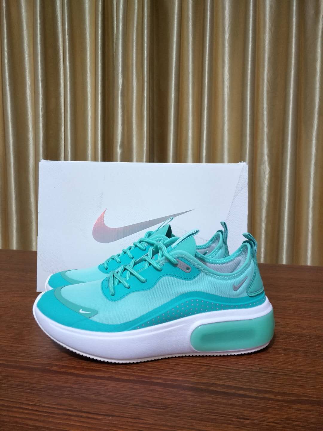 Women Nike Air Max Dia Jade Blue White Shoes